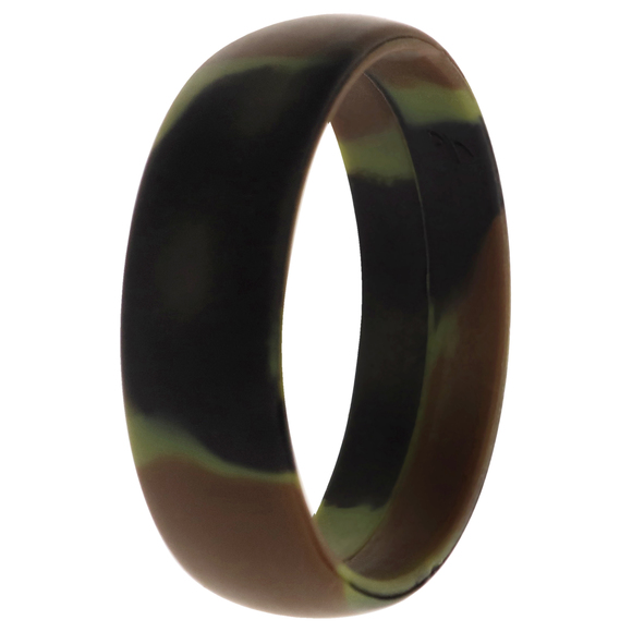 Silicone Wedding Ring - Camo by ROQ for Men - 15 mm Ring - Picture 2 of 2